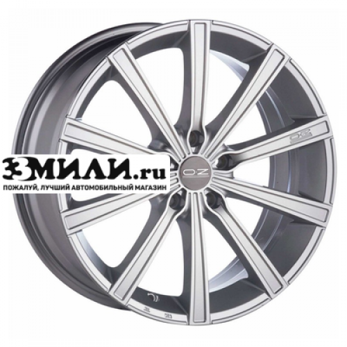 Диск 8x19 5x120 ET40 D79 OZ Lounge 10 Metal Silver Diamond Cut