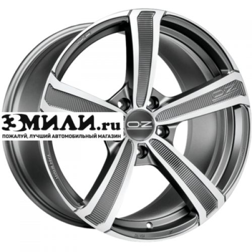 Диск 9.5x20 5x130 ET60 D71.56 OZ Montecarlo HLT Matt Dark Graphite Diamond Cut