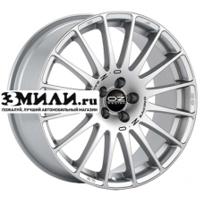 Диск 8.5x20 5x120 ET32 D79 OZ Superturismo Dakar Matt Race Silver + Black Lettering