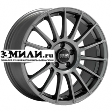 Диск 8.5x19 5x112 ET21 D66.46 OZ Superturismo LM Matt Graphite + Silver Lettering