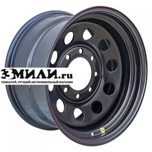 Диск 9x17 8x165.1 ET0 D121 Off-Road Wheels Dodge Ram 2500/3500, Hummer H1/H2 черный