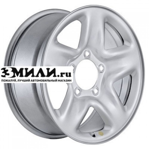 Диск 8x18 5x150 ET60 D110 Off-Road Wheels Тойота серебристый