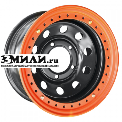 Диск 12x17 5x150 ET-55 D113 Off-Road Wheels Тойота Ленд Крузер 100 черный