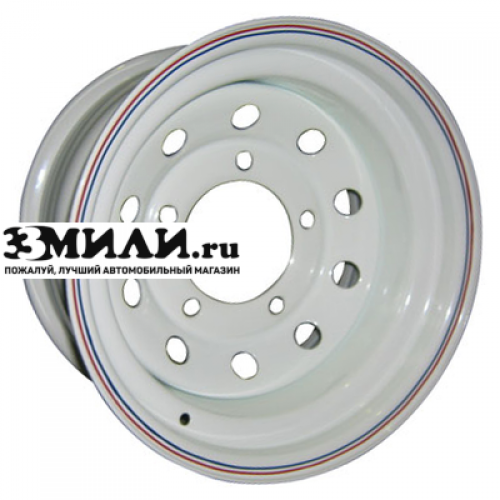 Диск 8x16 5x150 ET-3 D113 Off-Road Wheels Тойота Ленд Крузер 100/105 белый