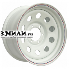 Диск 8x16 6x139.7 ET-3 D110 Off-Road Wheels Тойота Ниссан белый