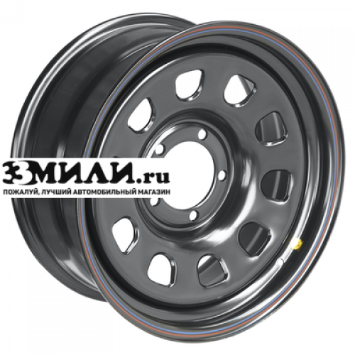 Диск 8x18 5x139.7 ET15 D110 Off-Road Wheels УАЗ, ГАЗ Соболь, Dodge Ram 1500 черный
