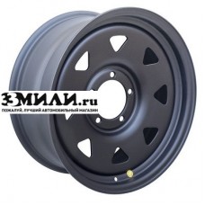 Диск 8x18 5x139.7 ET20 D110 Off-Road Wheels УАЗ, ГАЗ Соболь, Dodge Ram 1500 Черный матовый
