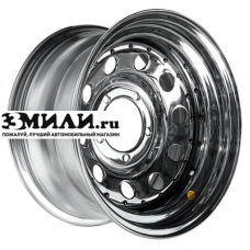 Диск 8x16 5x139.7 ET-19 D110 Off-Road Wheels УАЗ хромированный