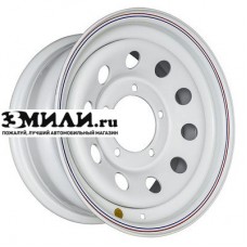 Диск 10x16 5x139.7 ET-44 D110 Off-Road Wheels УАЗ белый