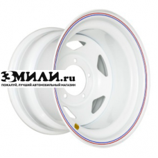 Диск 8x16 5x139.7 ET-25 D110 Off-Road Wheels УАЗ (треуг.) белый