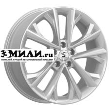 Диск 7x18 5x114.3 ET37 D66.6 Premium Series КР012 (Jolion) Elite Silver
