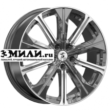 Диск 7x19 5x108 ET33 D60.1 Premium Series КР013 (Tiggo 7 Pro) Diamond Gloss Graphite