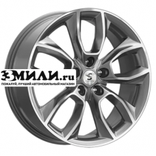 Диск 7x18 5x112 ET43 D57.1 Premium Series КР001 (Kodiaq) Diamond Gloss Graphite