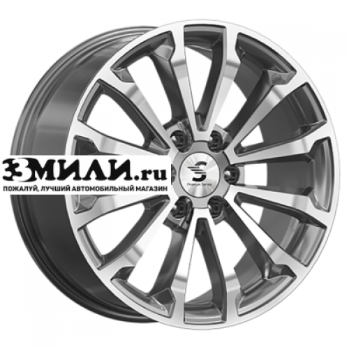Диск 8.5x20 6x139.7 ET30 D106.1 Premium Series КР006 (Fortuner) Diamond Gloss Graphite