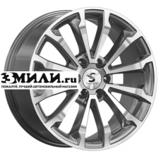 Диск 8.5x20 6x139.7 ET33 D100.1 Premium Series КР006 (TANK 500) Diamond Gloss Graphite