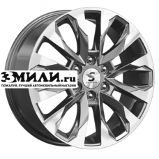 Диск 8x20 6x139.7 ET42 D75.1 Premium Series КР007 (Haval H9) Diamond Gloss Graphite