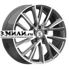 Диск 7.5x18 5x114.3 ET45 D67.1 Premium Series КР010 (Xceed) Diamond Gloss Graphite