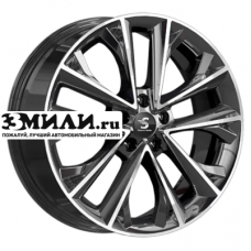 Диск 7x18 5x114.3 ET53 D54.1 Premium Series КР012 (Coolray) Diamond Quartz