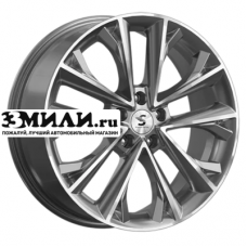 Диск 7x18 5x112 ET45 D57.1 Premium Series КР012 (Karoq/Taos) Diamond Gloss Graphite
