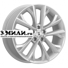 Диск 7x18 5x114.3 ET38 D67.1 Premium Series КР012 (Outlander) Elite Silver