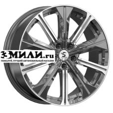 Диск 7x19 5x108 ET45 D60.1 Premium Series КР013 (Tiggo 8 Pro) Diamond Gloss Graphite