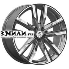 Диск 8x20 5x112 ET39 D66.6 Premium Series КР014 (Audi Q5) Diamond Gloss Graphite
