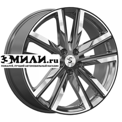 Диск 8x20 5x108 ET40 D63.35 Premium Series КР014 (Evoque) Diamond Gloss Graphite