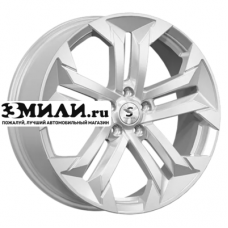 Диск 7.5x19 5x108 ET46 D63.35 Premium Series КР015 (Geely Tugella) Elite Silver