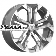 Диск 7.5x19 5x114.3 ET40 D64.1 Premium Series КР015 (Haval F7/F7x) Diamond Gloss Graphite