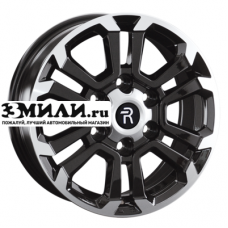 Диск 7.0x16 6x139,7 ET38 D100.1 Replay HV82 BKF
