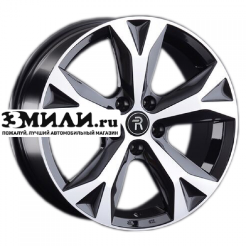 Диск 7.5x18 5x114.3 ET49.5 D67.1 Replay KI229 BKF