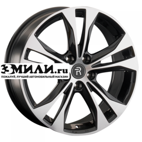 Диск 7.5x18 5x114.3 ET49.5 D67.1 Replay KI357 BKF