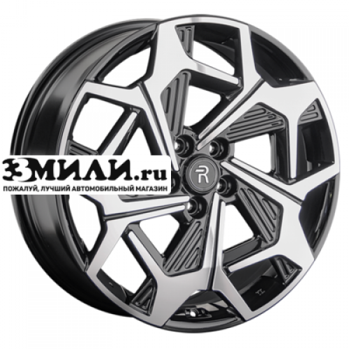 Диск 7.5x20 5x114.3 ET49.5 D67.1 Replay KI388 BKF
