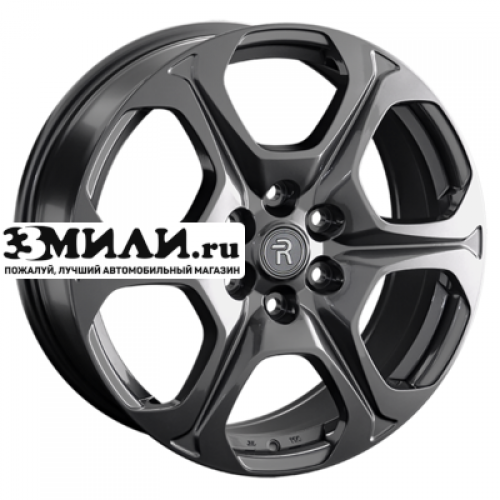 Диск 7.5x18 6x114.3 ET46 D67.1 Replay KI389 BK