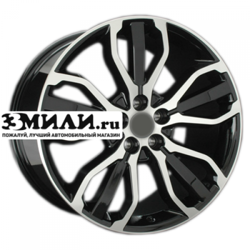 Диск 9.5x22 5x120 ET49 D72.6 Replay LR45 BKF