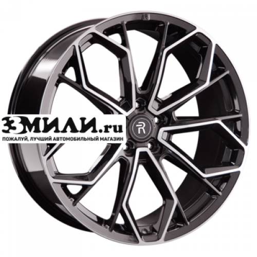 Диск 9.5x22 5x120 ET49 D72.6 Replay LR92 BKF