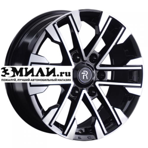 Диск 7.5x17 6x139.7 ET38 D67.1 Replay MI169 BKF