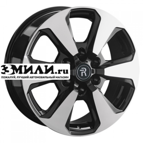 Диск 7.5x18 6x139.7 ET38 D67.1 Replay MI184 BKF
