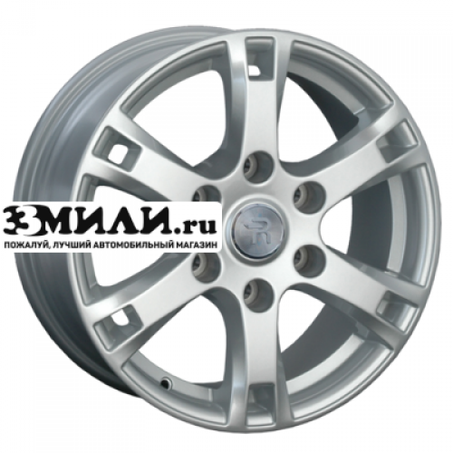 Диск 7.5x17 6x139.7 ET46 D67.1 Replay MI51 Sil