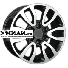 Диск 7.5x18 6x139.7 ET30 D106.1 Replay TY175 BKFP