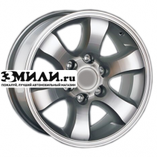 Диск 8.5x20 6x139.7 ET25 D106.1 Replay TY2 Sil