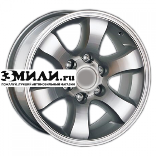 Диск 8.5x20 6x139.7 ET25 D106.1 Replay TY2 Sil