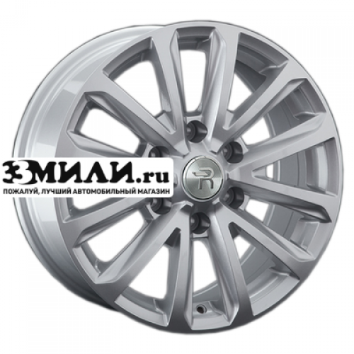 Диск 7.5x17 6x139.7 ET25 D106.1 Replay TY243 Sil