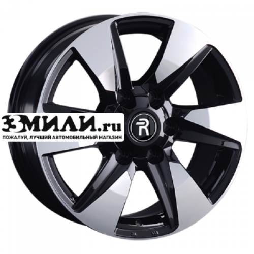 Диск 7.5x17 6x139.7 ET25 D106.1 Replay TY311 BKF