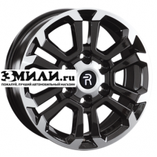 Диск 7.0x16 6x139,7 ET30 D106.1 Replay TY352 BKF