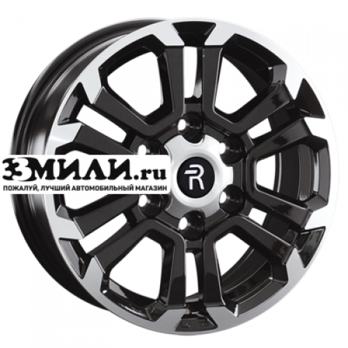 Диск 7x16 6x139.7 ET30 D106.1 Replay TY352 BKF