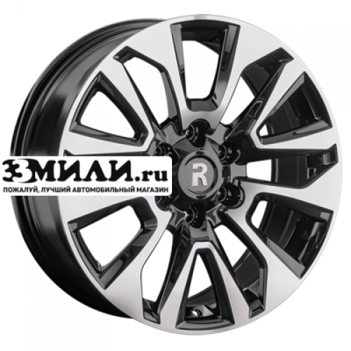 Диск 7.5x19 6x139.7 ET25 D106.1 Replay TY447 BKF