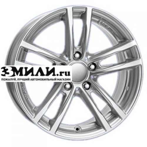Диск 7x17 5x112 ET54 D66.5 Rial X10 Polar Silver