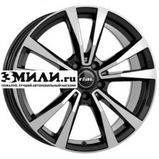 Диск 9x20 5x112 ET42 D66.5 Rial M12X Diamant black front polished