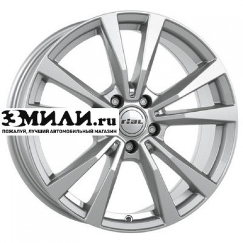 Диск 9x20 5x112 ET48 D66.5 Rial M12X Polar Silver